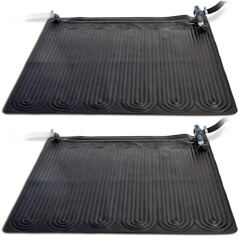 

Esterilla calefactora solar PVC 2 uds 1,2x1,2 m negra 28685 - Negro - Intex