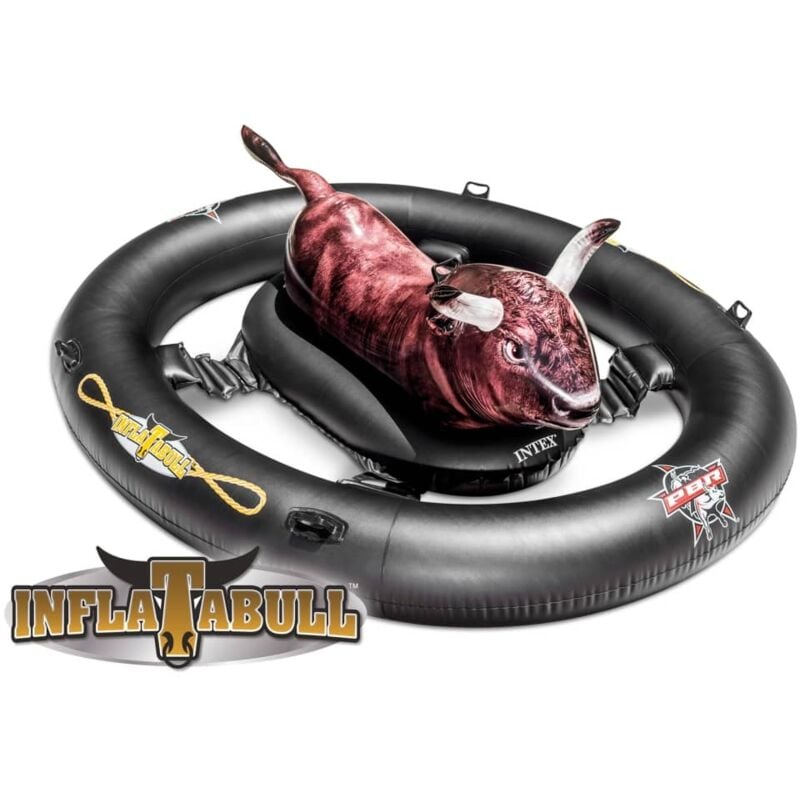 

Intex Flotador para piscina Inflatabull 56280EU - Marrón