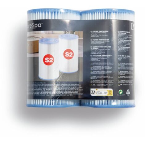 Intex Intex Spa Filterkartusche "S2", Doppelpack