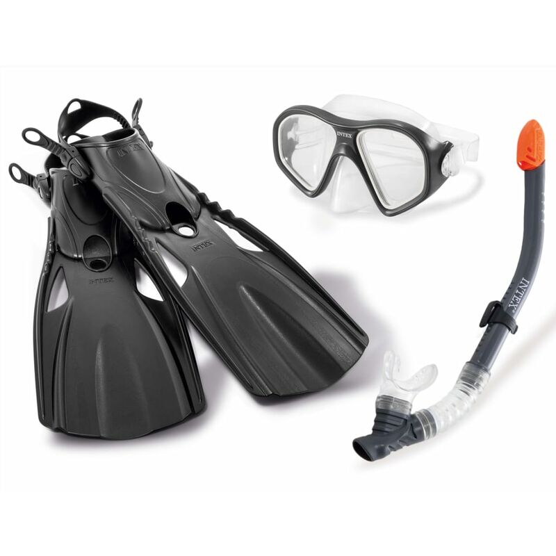 

Intex Kit de buceo Reef Rider 4 piezas - Negro