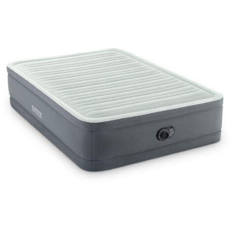 Intex Luftbett 191 x 137 x 46 cm PremAire mit integrierter Elektropumpe
