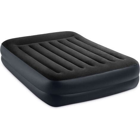 INTEX mit Pumpe Gästebett Luftmatratze selbstaufblasend 203x152x42cm