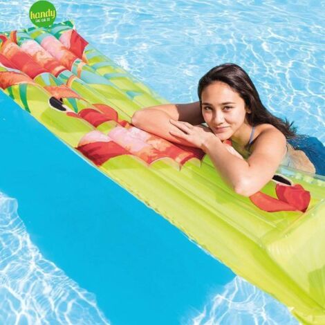 Intex Materassino Floreale Multicolore 183x69cm