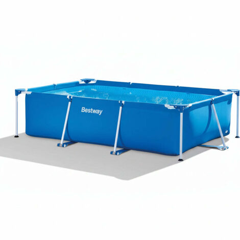 Intex Metal Frame Rectangular Pool 300 X 200 X 75cm