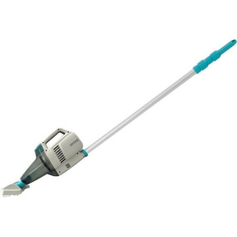 Intex – Nettoyeur de piscine à batterie ZR200 – 2 têtes de brosse interchangeables – Arrêt automatique – Compatible PureSpa et piscines hors sol