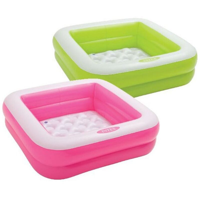 Baignoire Intex Baby 85x85x23 cm Assortiment + Kit de réparation
