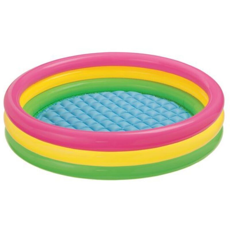 Intex Piscina Gonfiabile 3 Anelli 147x33 Cm