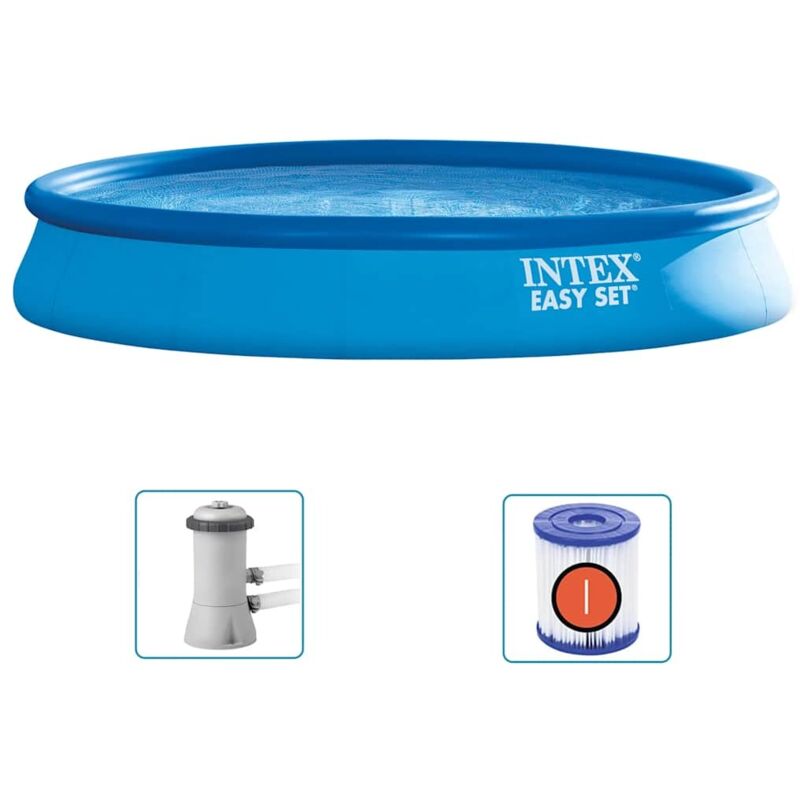 

Piscina Easy Set con sistema de filtro 457x84 cm - Intex