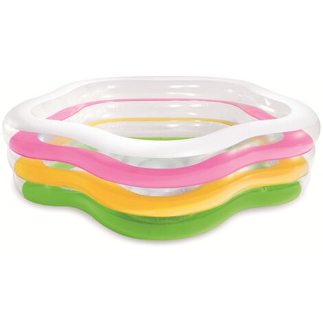 Intex piscina gonfiabile summer colors  cm. 185x180x53 h (lt. 460) - Intex