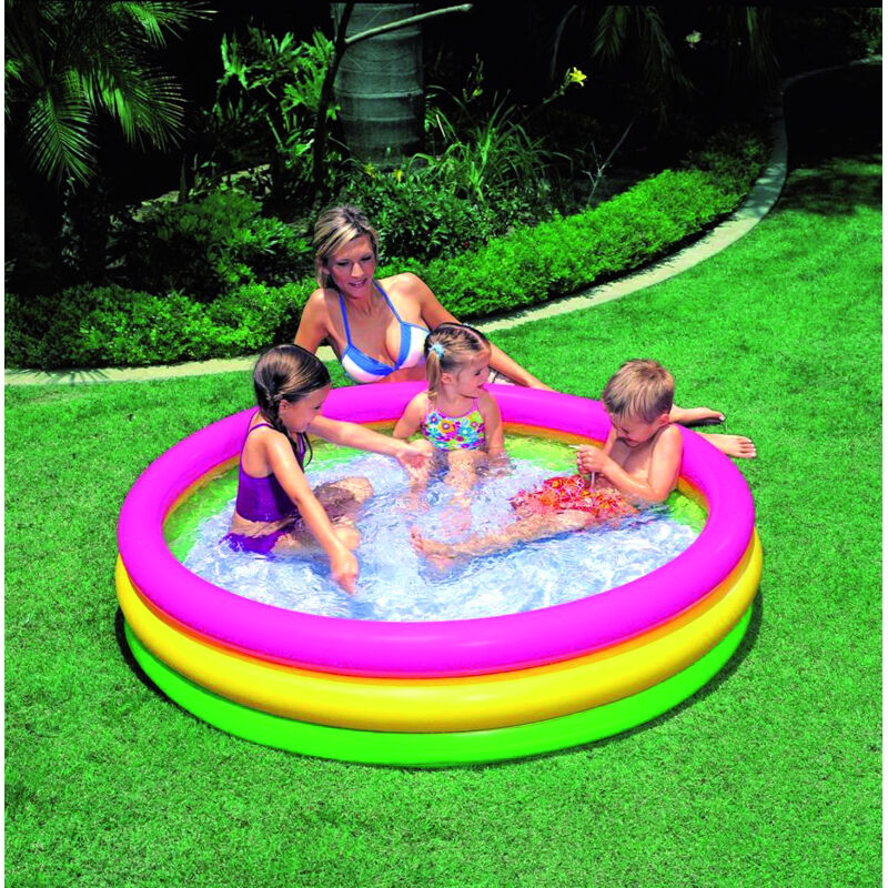 Intex PISCINA TONDA 3 ANELLI cm. 114x25 h (lt. 131) 2.00 pz