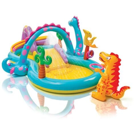 Intex Piscine gonflable Dinoland Play Center 333x229x112 cm 57135NP