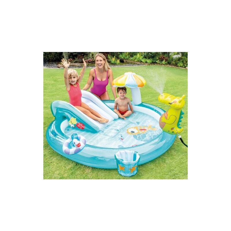 Intex PLAY CENTER ALLIGATORE cm. 201x170x84 h (lt. 160)