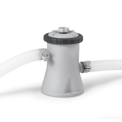 Intex – Pompe filtrante à cartouche 1250 L/h – Débit max 330 gal/h – Compatible piscines hors sol – Installation facile - 28602GS