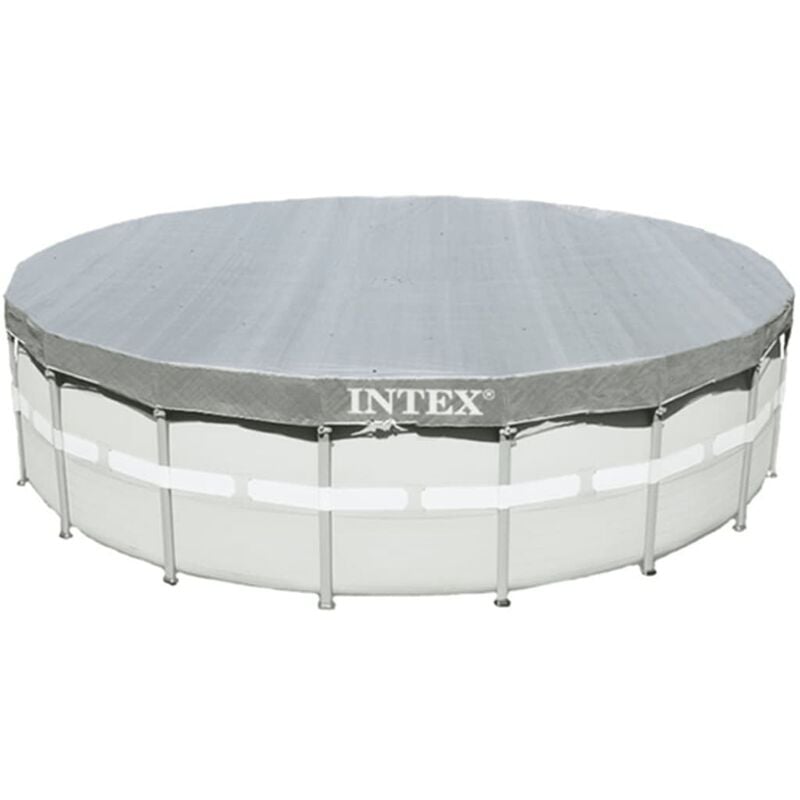 Pool Cover Deluxe Round 488 cm 28040 INTEX