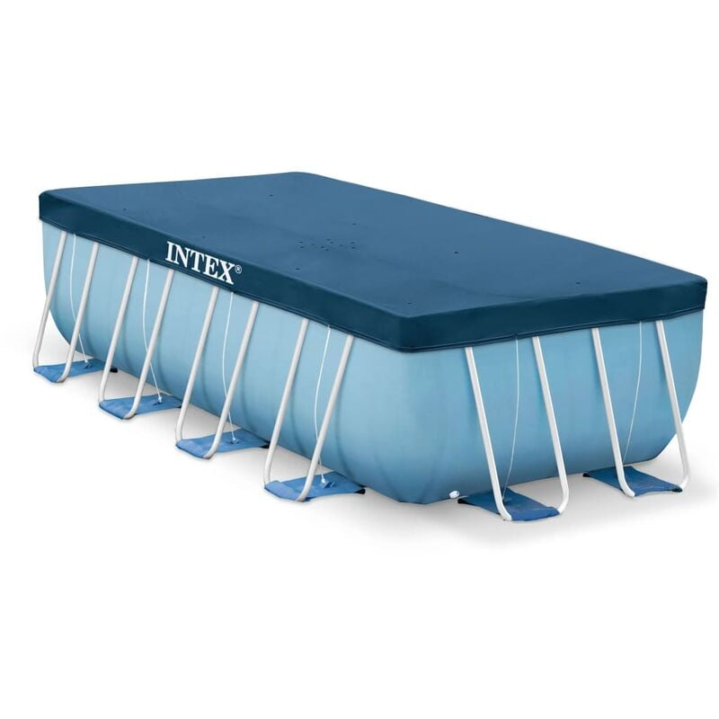 Pool Cover Rectangular 390x200 cm 28037 Intex Blue