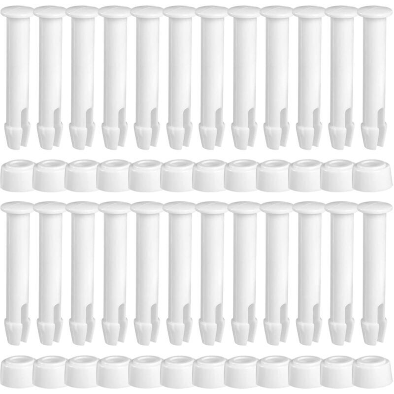 Image of KZQ - Intex Pool-Set mit 24 Stiften für Frame Pool und Rundpool, 5,5 cm