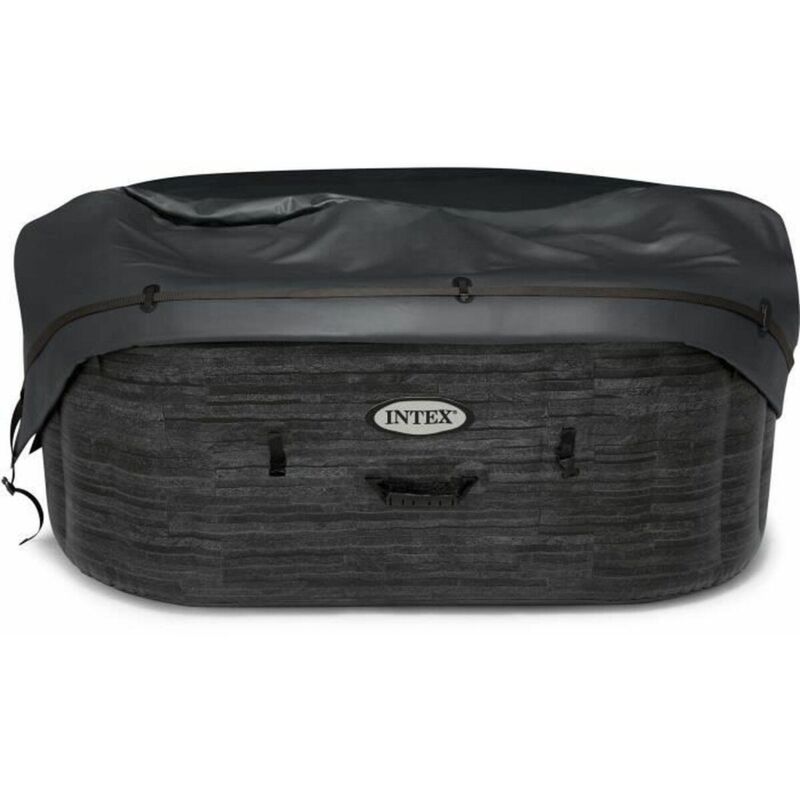 Intex Purespa Quadrat 6 Plätze Thermodecke Grau
