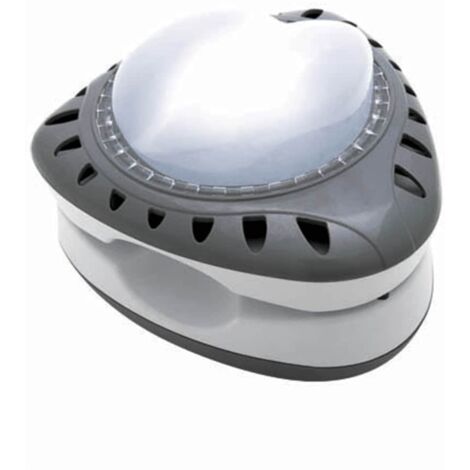 Intex – Spot LED magnétique pour piscine – Éclairage 5W – Couleurs blanc, vert, bleu, turquoise, violet – Installation facile sans découpe