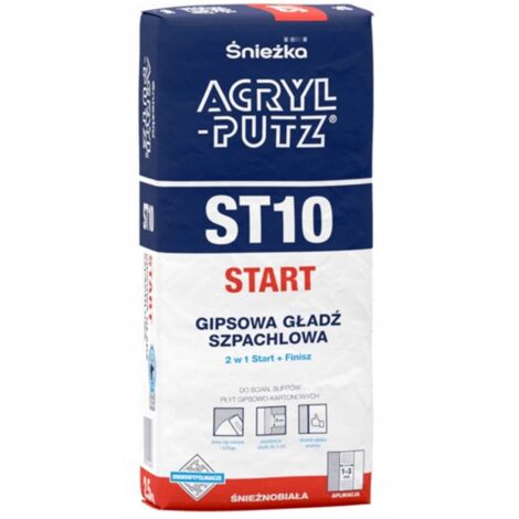 Intonaco di gesso ST10 start 5 kg