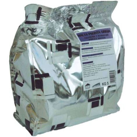 INTONACO PRONTO GRIGIO BRIKO LINE - KG 5 - 5 pezzi
