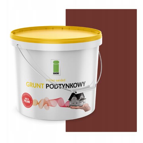INTONACO SILICONICO PER FACCIATE, ROSSO-MARRONE, 15 KG