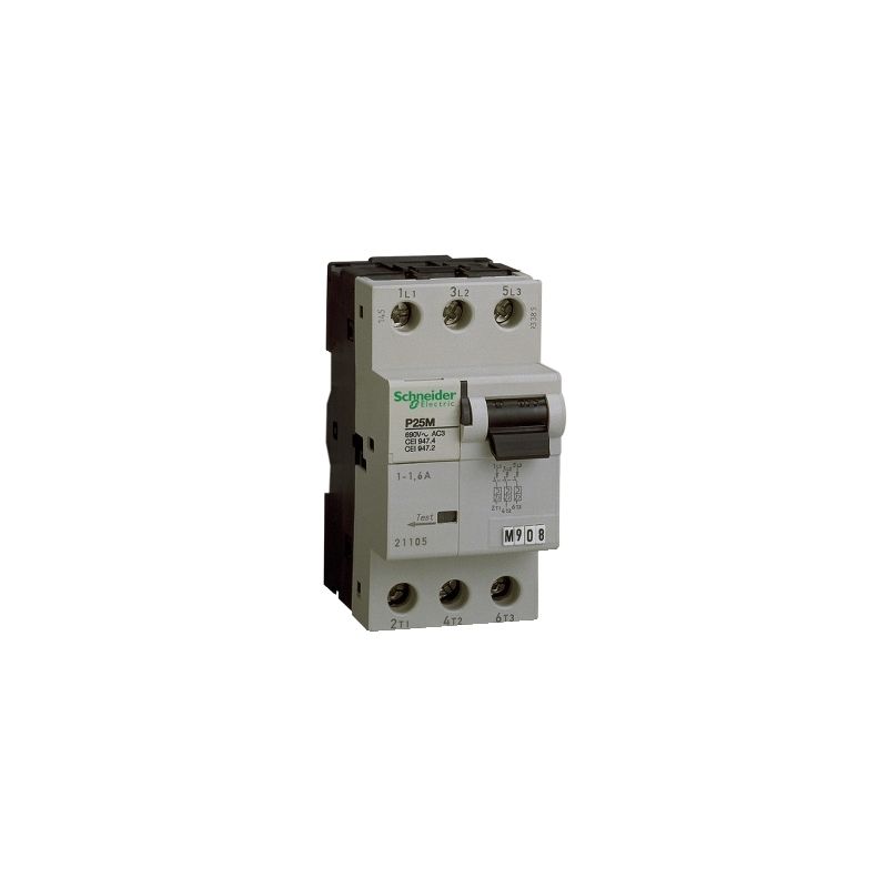 

Int.Protector Motor P25M 3P 0,16A Schneider Electric 21100