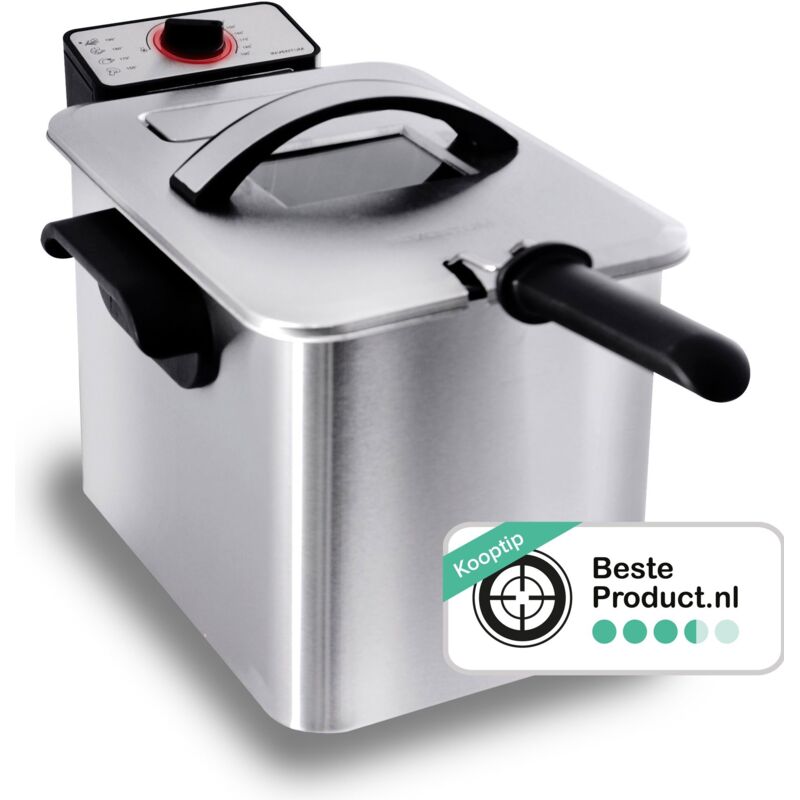 Inventum - Friteuse GF645F 4L 3000W Acier inoxydable