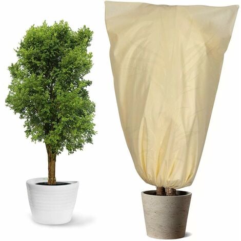 Mallas anti-heladas protección contra congelación con cordón protección de  plantas para invierno 120 x 80 cm para arbustos y árboles exteriores heladas  grosor cálido YQYAZL 2 fundas para plantas machinestalk.com