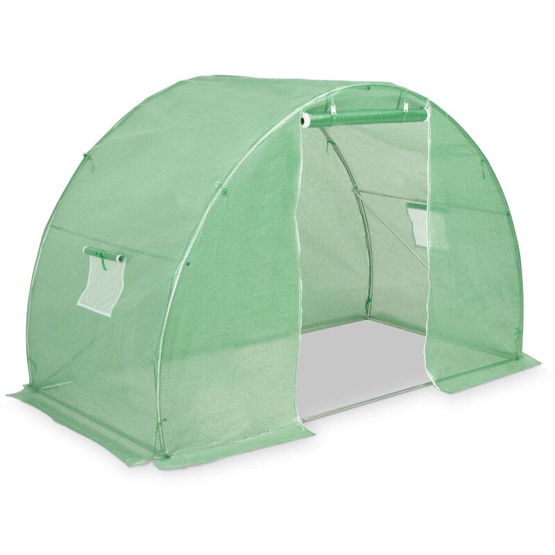 

vidaXL Invernadero 4,5m² 300x150x200 cm - Verde