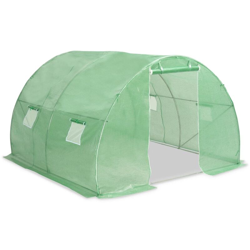 

vidaXL Invernadero 9m² 300x300x200 cm - Verde