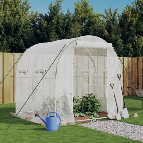 Invernadero con estructura de acero  4 m² 2x2x2 m