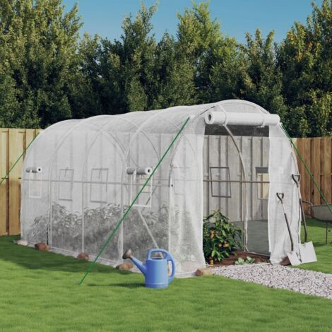 Invernadero con estructura de acero  8 m² 4x2x2 m