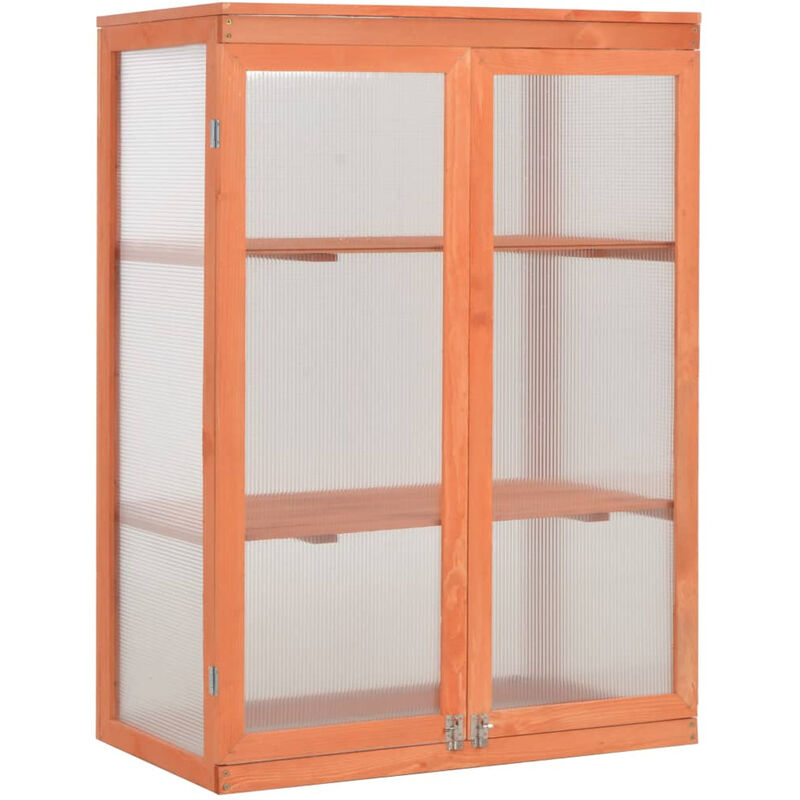 

Invernadero de madera 75x47x109 cm