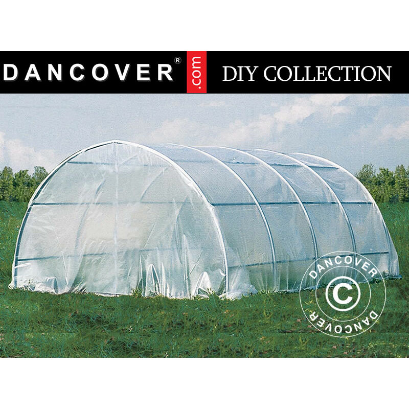 

Dancover - Invernadero de túnel 3x6x2m, 18m², Transparent