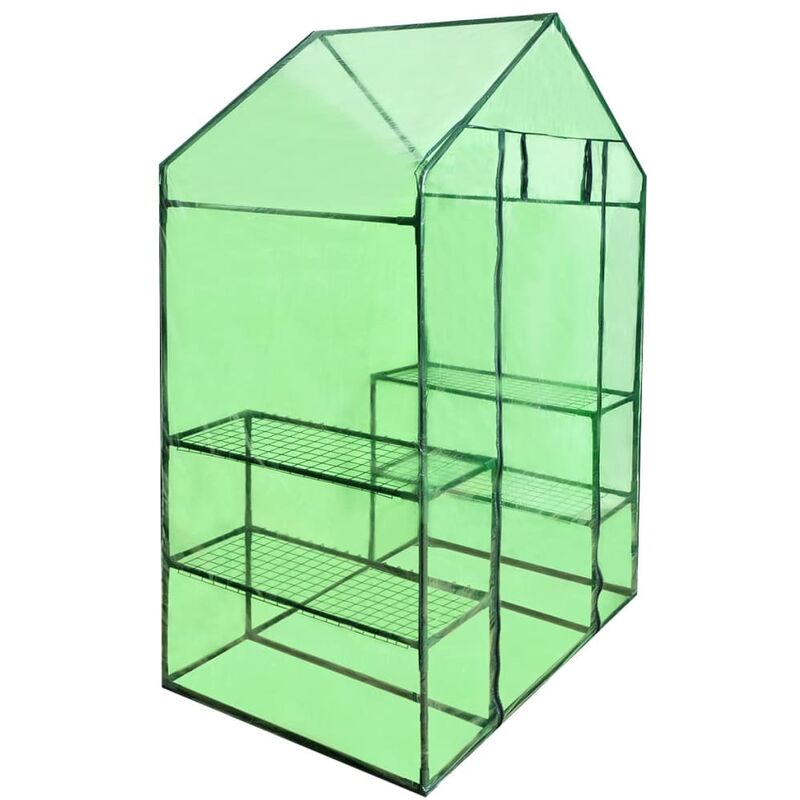 

Invernadero doméstico con 4 estantes - Verde