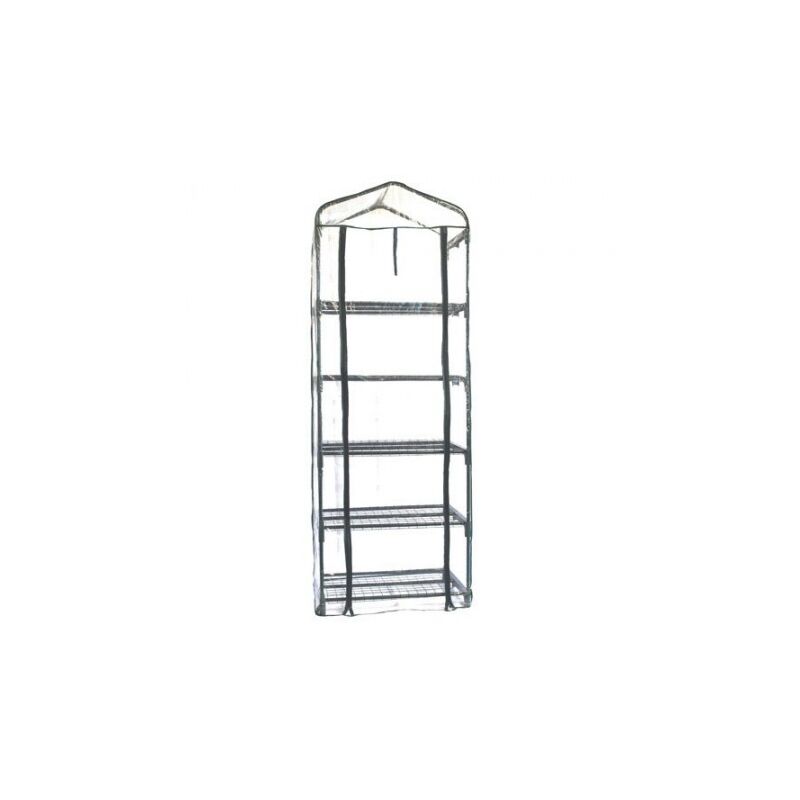 

Invernadero portatil pvc 5 niveles 187 cm.