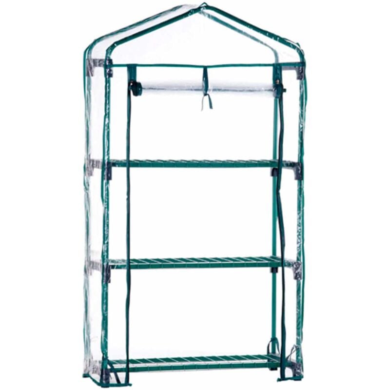 

Invernadero PVC Leaf I 49x69x125 cm 3 Estantes - KIG12136 - gardiun