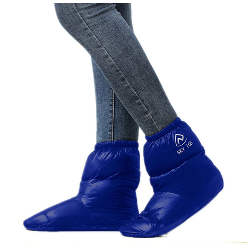 Inverno Caldo Piumino d'oca Pantofole Stivali Casa...