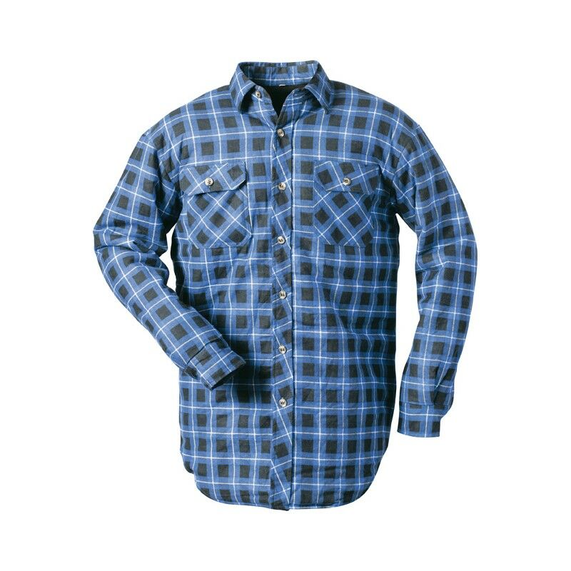 Image of Inverno Dimensione Camicia Lavoro Xl, Blue-Plaid