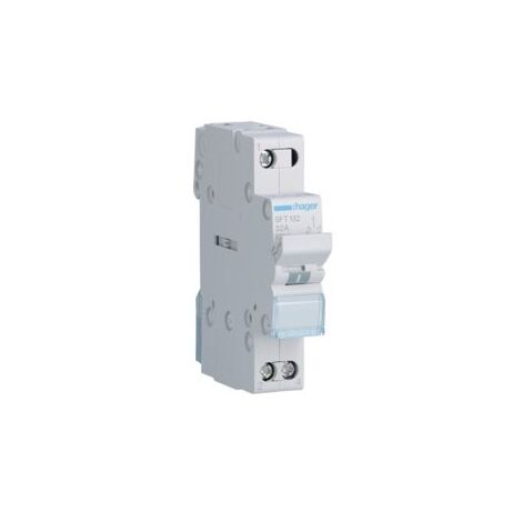 inverseur 1P 32A, amont,I-0-II - COMMANDE SIGNAL HAGER SFT132