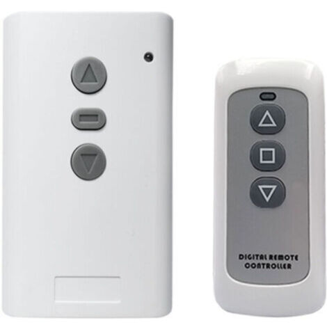 Inverseur 220 V pour moteurs à courant alternatif – Commande intelligente pour stores, portes de garage et écrans de projection – Télécommande radio incluse