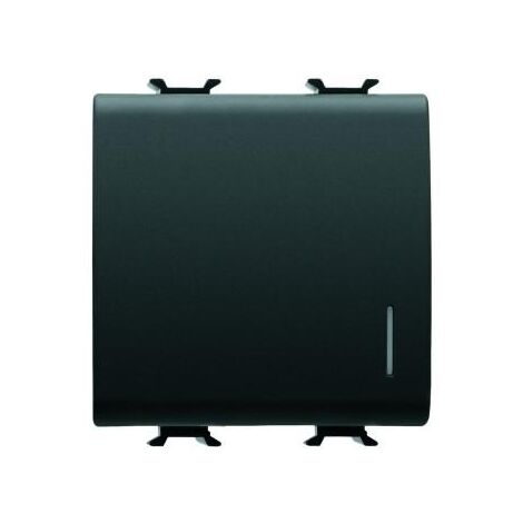 INVERSEUR 2M 1P 16AX LUM. LOC. NOIR GEWISS GW12102