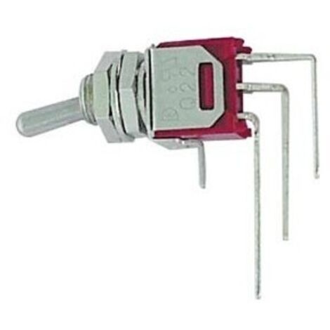 Inverseur 90° subminiature vertical unipolaire on-on