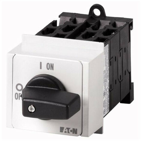 Inverseur cont.: 10 20A 1-2 90° à accrochage encastré en tableau modulaire 000064951 EATON T0-5-8369/IVS