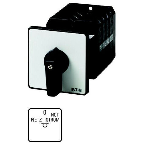Inverseur cont.: 8 100A 45° à accrochage encastré,fixation arrière 000207419 EATON T5-4-8902/Z