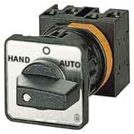 Inverseur Contacts: 8 32A Netz-0-Notstrom 45° à accrochage encastré 000215222 EATON T3-4-8902/E