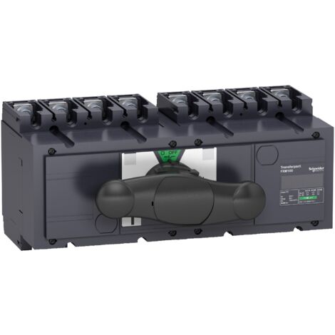 Inverseur de source manuel monobloc Interpact INS250 4P 100 A - 31141