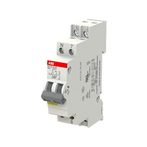 Inverseur de sources ABB, 2, 16A ( Prix pour 1 )