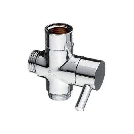 Inverseur pour colonne de douche 20x27 – Connexion femelle 20x27 à écrou prisonnier – Longueur 7.3 cm – Largeur 6.4 cm – Ramon Soler