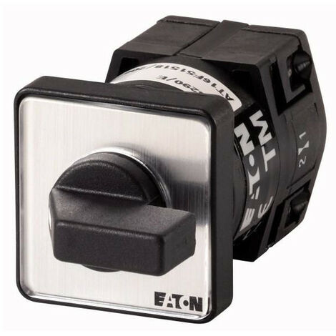 Inverseurs Contacts: 2 10 A plastron: 1-0-2 60 ° à accrochage Montage encastré EATON TM-1-8210/E